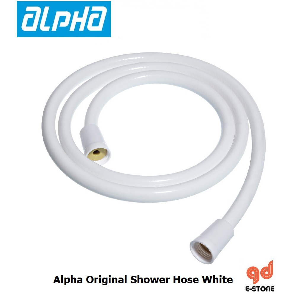 Alpha Water Heater Shower Hose PVC 1.5 Meters White | Shopee Malaysia