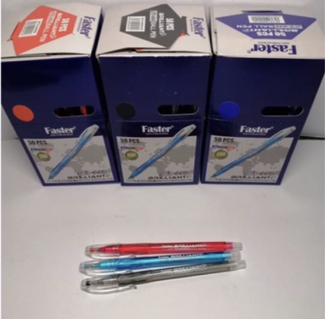 ペン Faster Brilliant Ball Pen CX446 | Shopee Malaysia