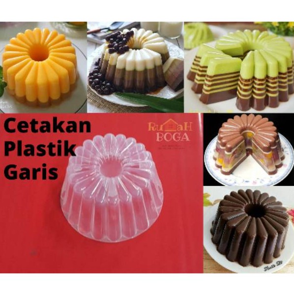 Ager Jelly Jelli Pudding Pan Mold Plastic Jelly Mold Line Shopee Malaysia