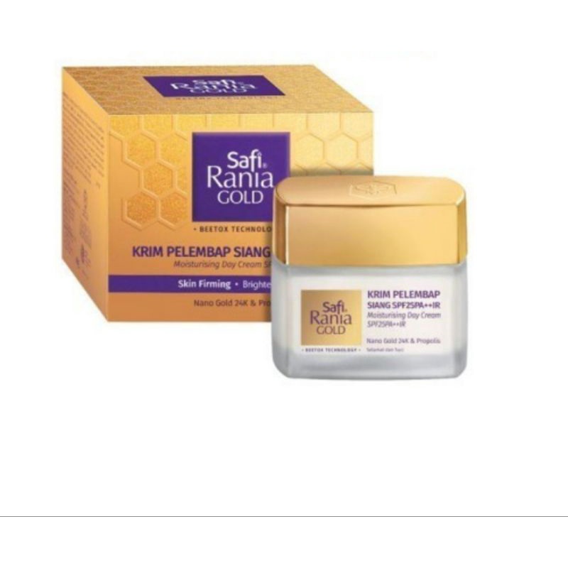 Safi Rania Gold Krim Pelembap Siang SPF250A++IR 40G (NO BOX) (Expired ...