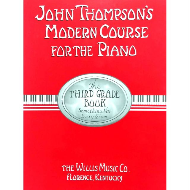John Thompson's Modern Piano Course 3rd Grade (Free Shipping) | Shopee ...