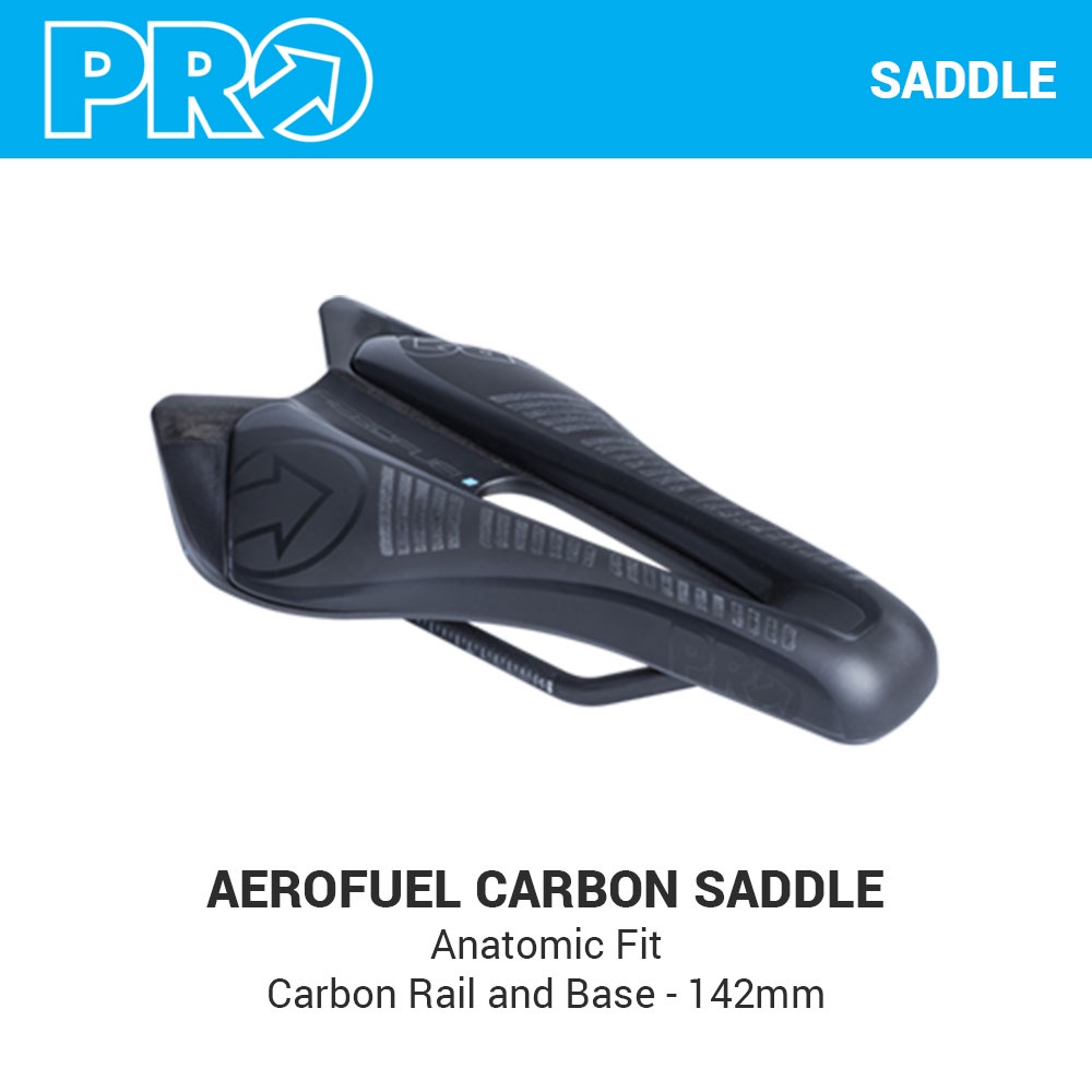 PRO - Aerofuel Carbon Saddle - 142mm | Shopee Malaysia