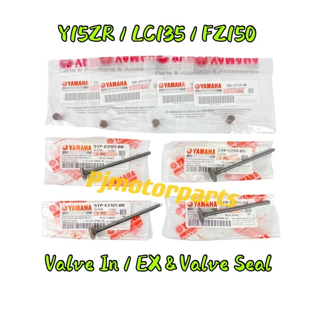 LC135/LC 135/Y15/Y15ZR/FZ150/FZ 150 New Engine Valve In & Ex Vlave