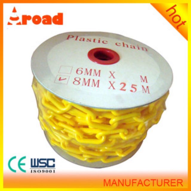 8mm x 20m High Quality PVC Plastic Chain Colour Chain /rantai Plastik ...