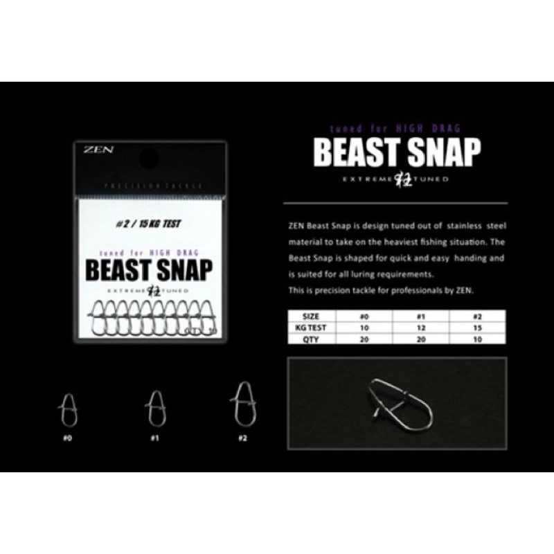 ZEN BEAST SNAP TUNE FOR HIGH DRAG | Shopee Malaysia