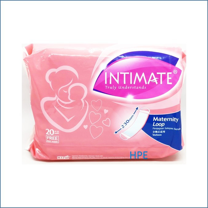 Intimate Maternity Loop 230mm (20pads) Free Belt Inside Penjagaan ...