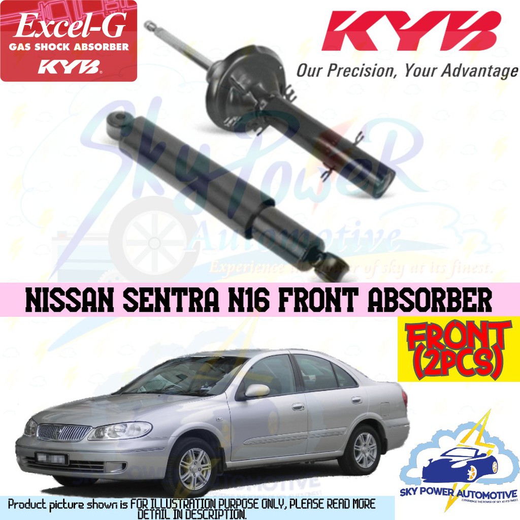 KYB Shocks & Struts Excel-G Rear NISSAN Sentra 2000-06