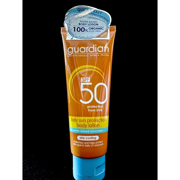 Sunscreen Guardian SPF 50 (100ML) | Shopee Malaysia