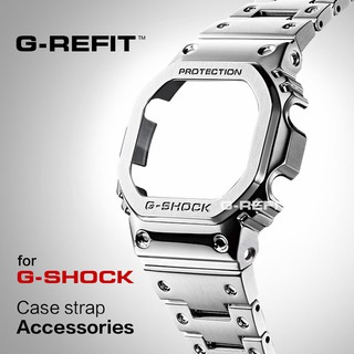 G Refit 316 Stainless Steel DW5600 GW B5600 G5600E Metal Case