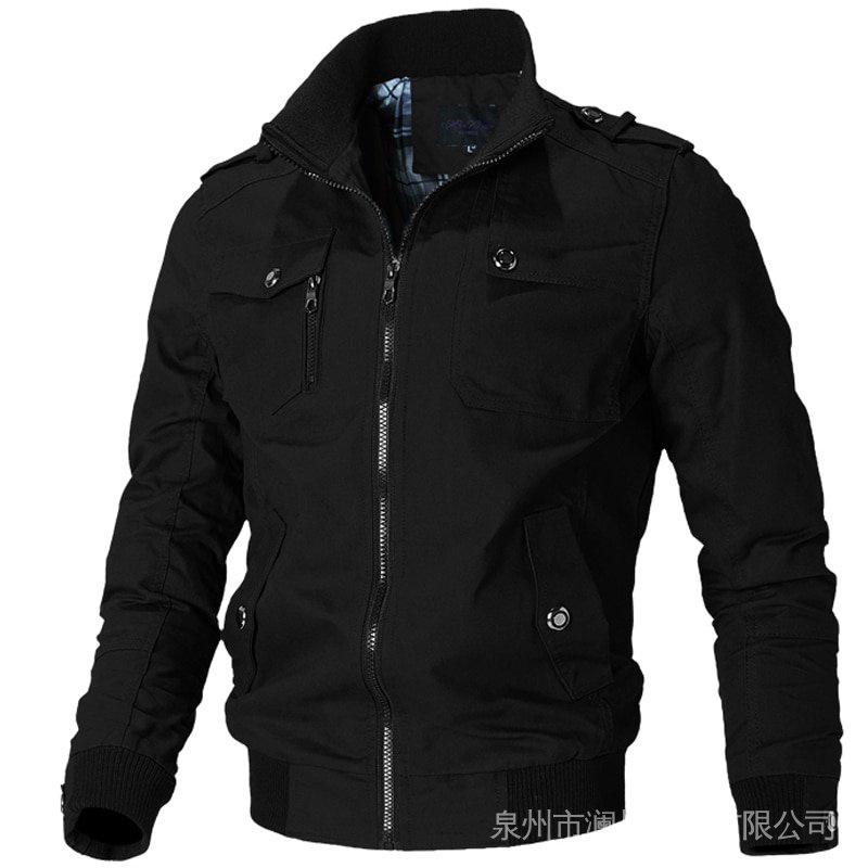 Military Jacket Male Clothing Army Tactical Men'S Windbreaker Jacket Outwear New Casacos Zipper