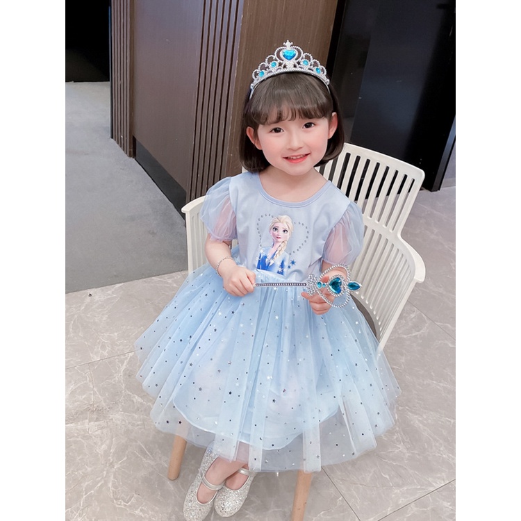 elsa dress short Gap  Disney Baby & Toddler Princess Elsa Tulle Dress