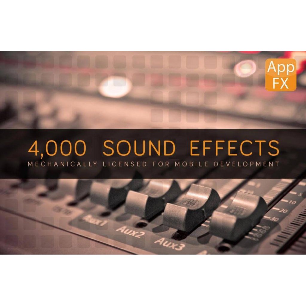 App FX Sound Effects Library with 4,000+ Effects [download] Shopee