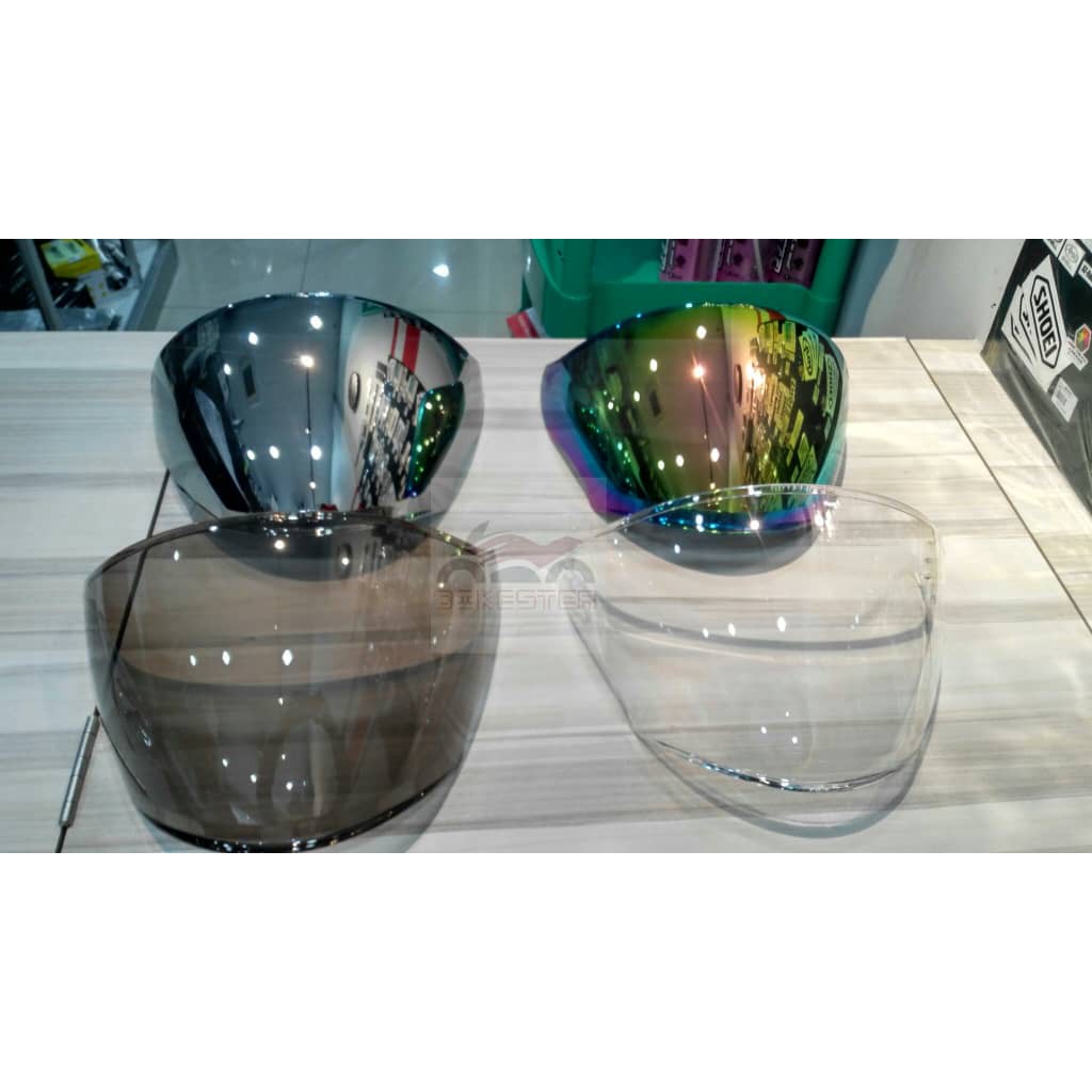 Original Visor Colour MT Helmet Thunder 3 SV Jet Open Face OF504 ...