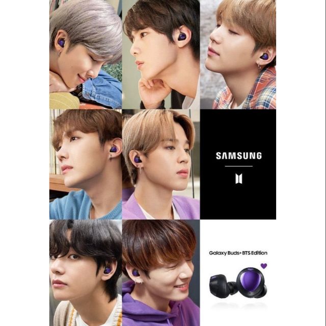 [BTS] Official Samsung Galaxy Buds Live Special Accessories Kit  (Photocard,Case)