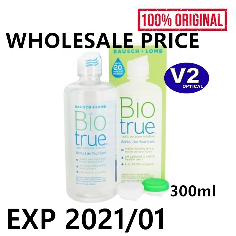 Biotrue Multi Purpose Solution Bausch & Lomb (300ml) | Shopee Malaysia