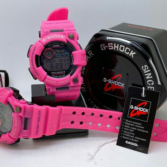 G shock frogman on sale pink