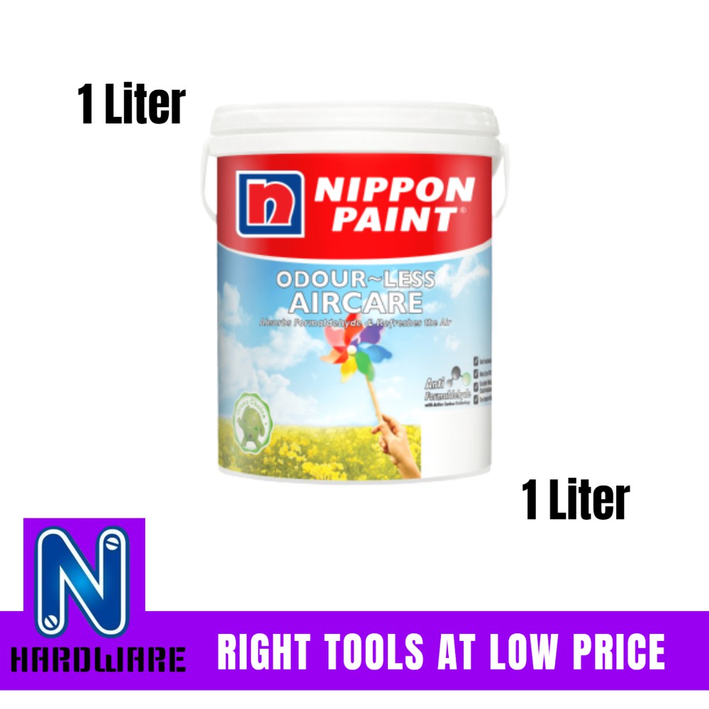 Nippon Paint Odourless Air Care AirCare Interior Wall Paint / Cat Dalam