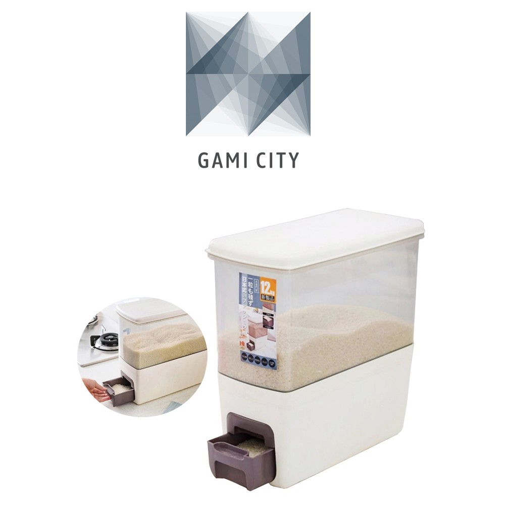 Japanese Rice Dispenser Food Storage Container Box 12kg | Shopee Malaysia