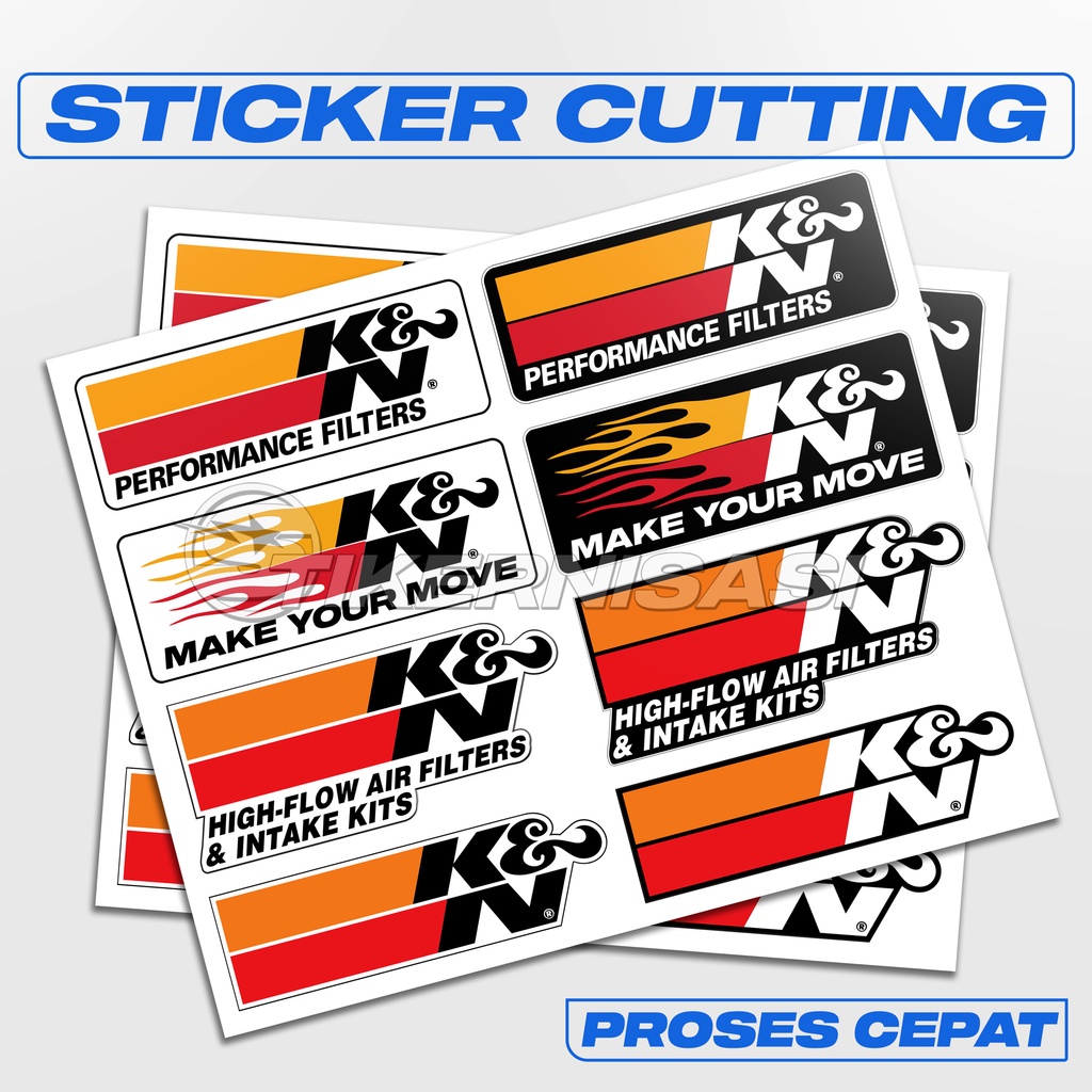 Knn Biker K&N Sticker | Shopee Malaysia