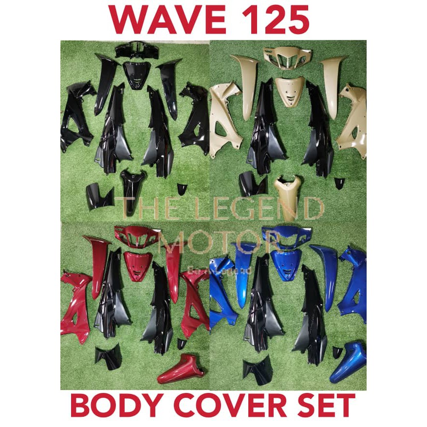 Honda wave 125 discount body cover price