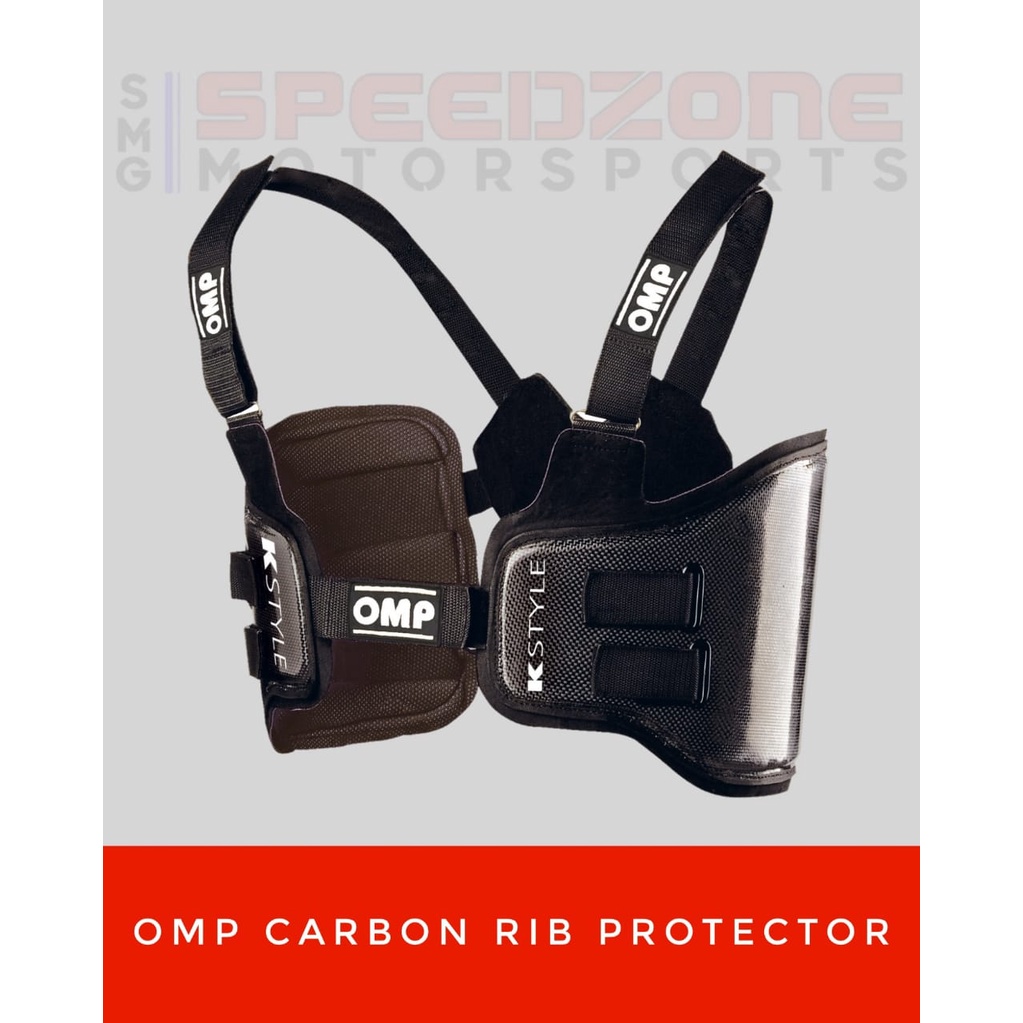 OMP Carbon Karting Rib Protector (Speedzone) | Shopee Malaysia