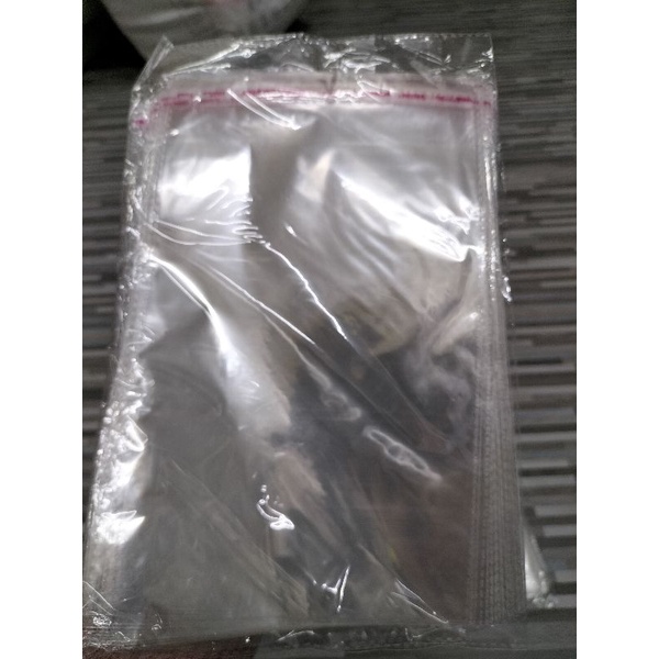 1pack @100pcs Plastik Roti ( Plain) 15cmx20cm+3cm (Pelekat/Seal ...