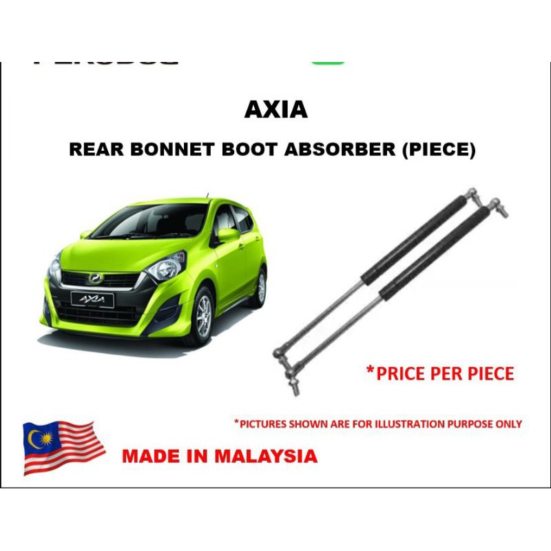 ORIGINAL PERODUA AXIA REAR BOOT DAMPER BONNET ABSORBER | Shopee Malaysia