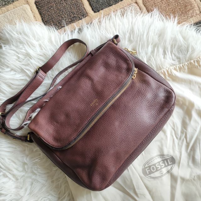 Fossil preston crossbody discount bag