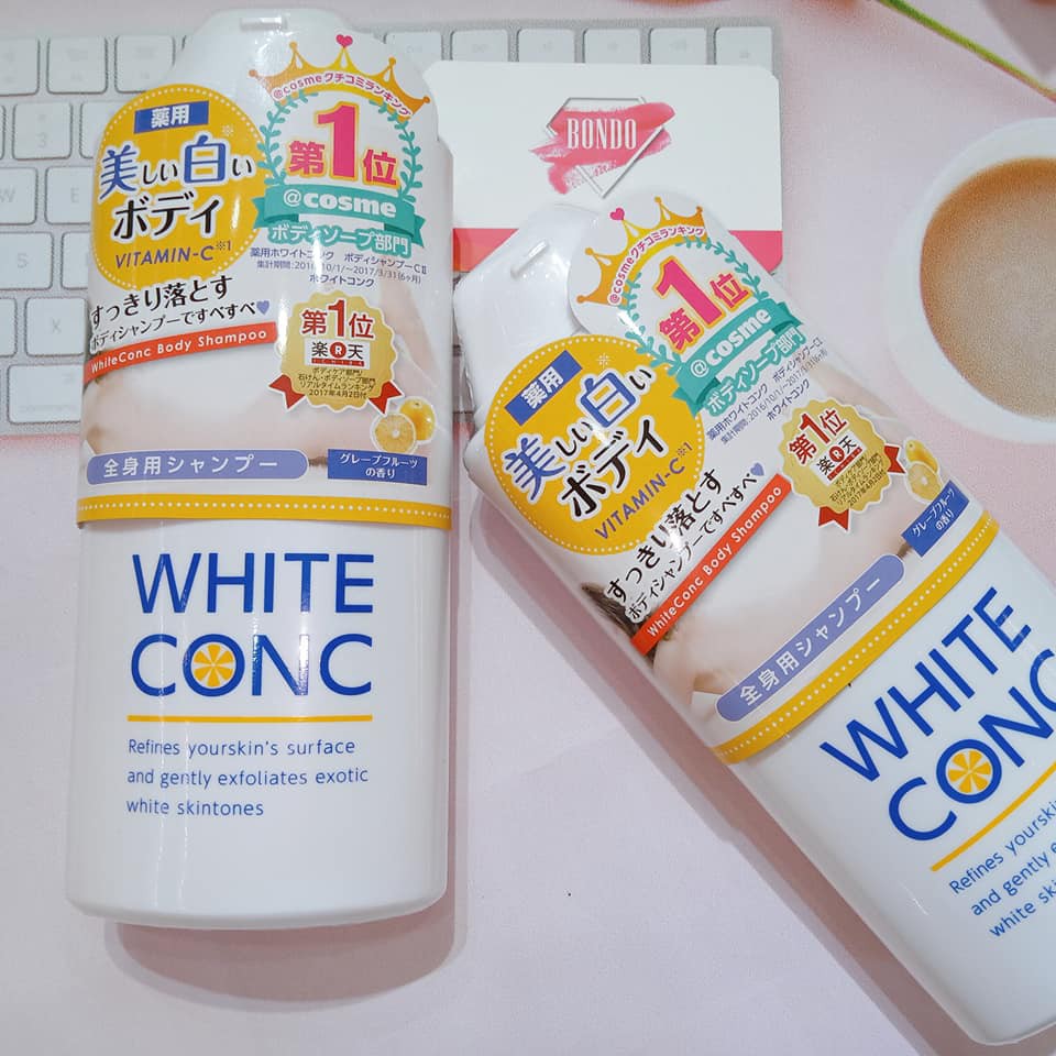 (Bill Japan) White ConC Body Whitening Body Shower Gel 360ml Japan ...