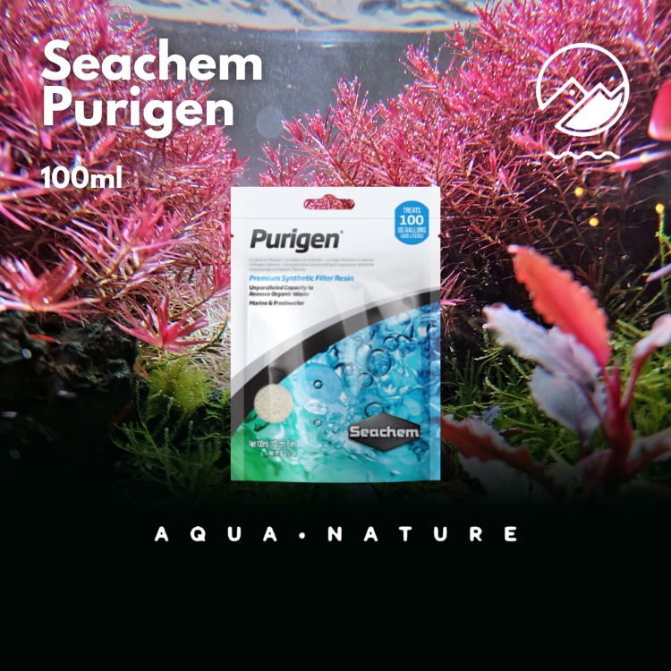 Seachem Purigen 100mL Comes In a Bag Water Clarifier Polisher Aquascape Aquarium Planted Tank