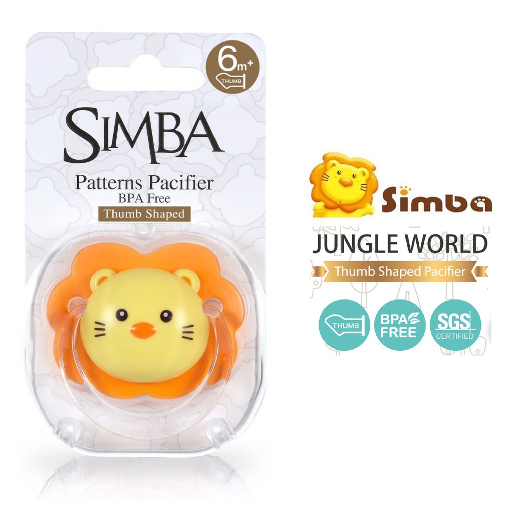 Thumb store shaped pacifier