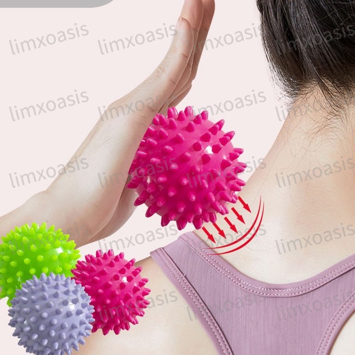 LimxOasis Spiky Hard Massage Balls - Plantar Fasciitis Muscle