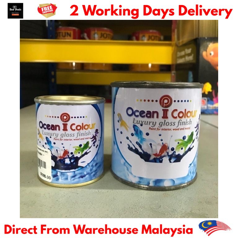 [100 ORIGINAL] OCEAN LUXURY METAL GLOSS PAINT / METAL & WOOD PAINT