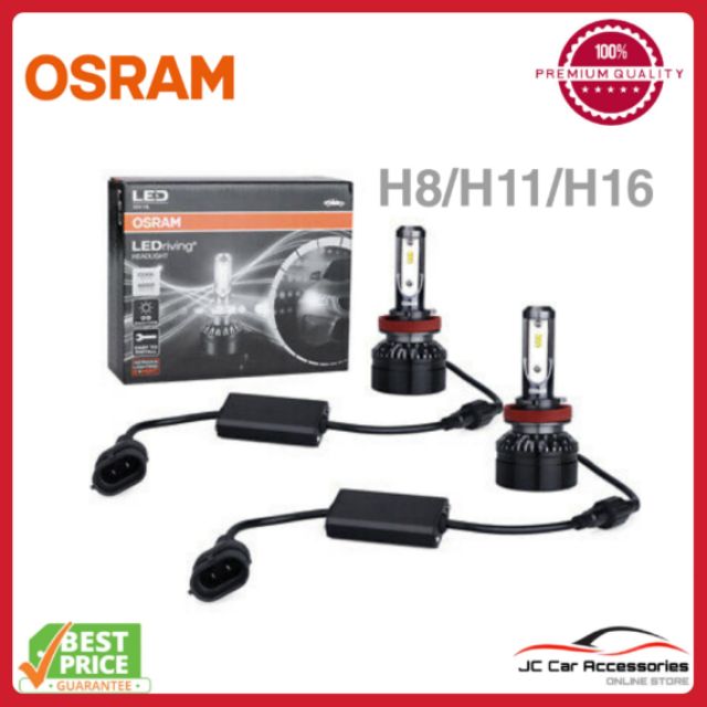 OSRAM H8/H11/H16 LEDriving 6000k Head Light / Fog Lamp LED Head Lamp Bulb  Kit