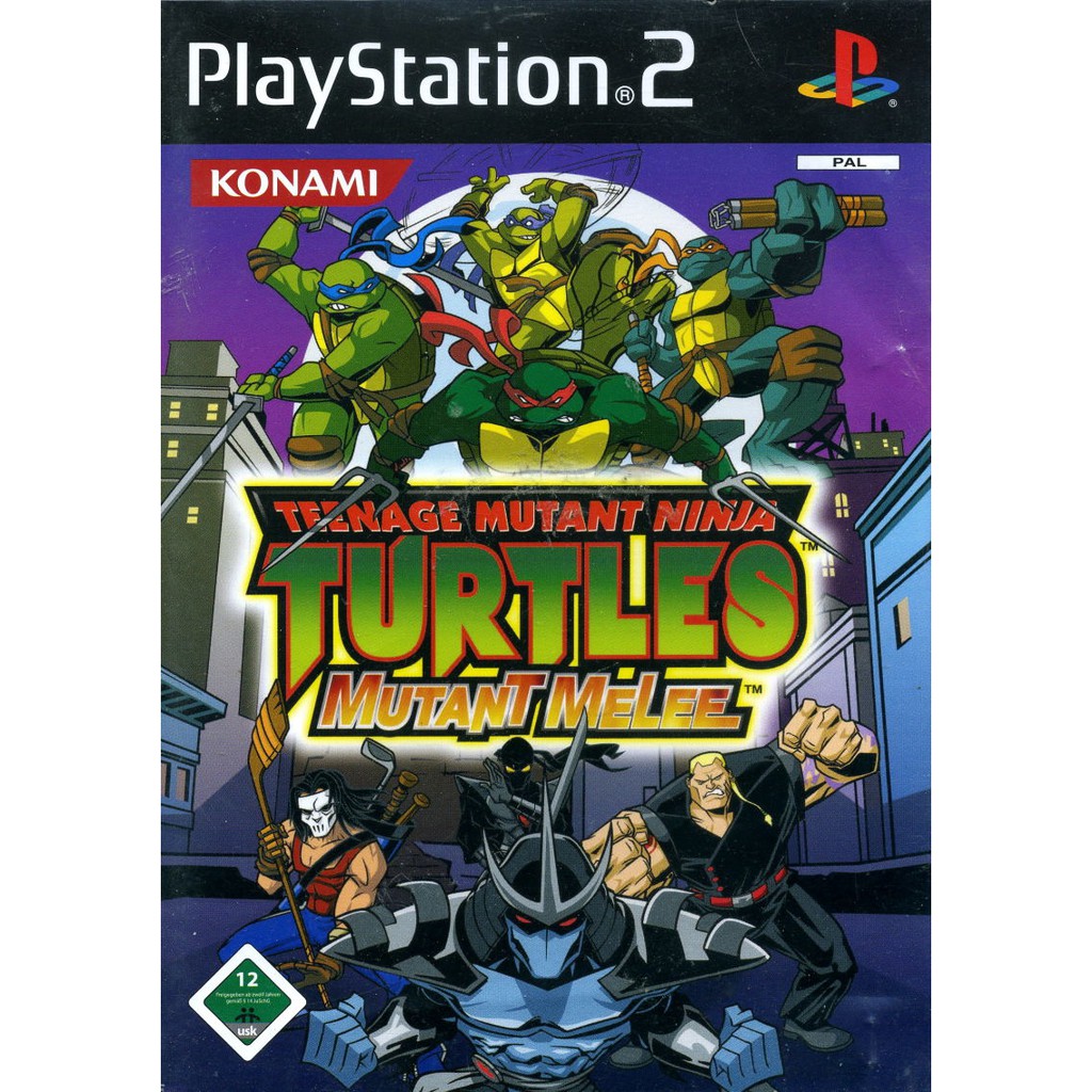 TMNT Mutant Melee PS2 Game (514) | Shopee Malaysia