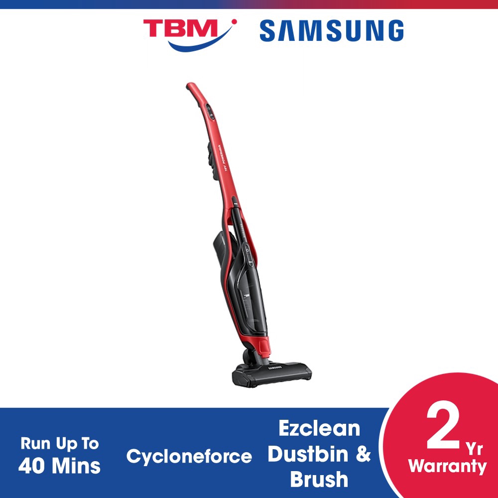 Samsung Power Stick Vacuum Cleaner Red VS60M6015KP/ME Shopee Malaysia