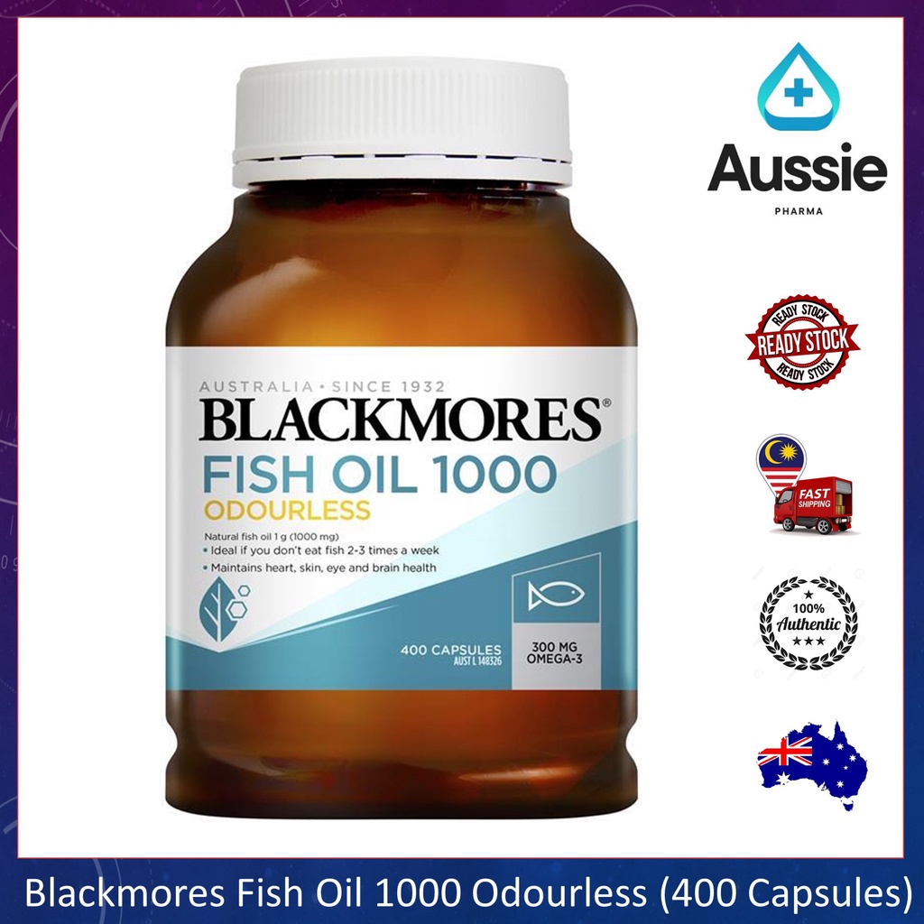 Odourless shop fish oil