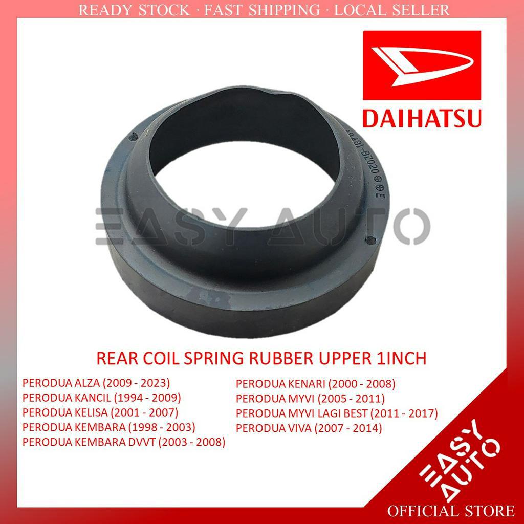 PERODUA MYVI REAR COIL SPRING RUBBER UPPER 1 INCH MYVI LAGI BEST,ALZA,KANCIL,KEMBARA,KEMBARA