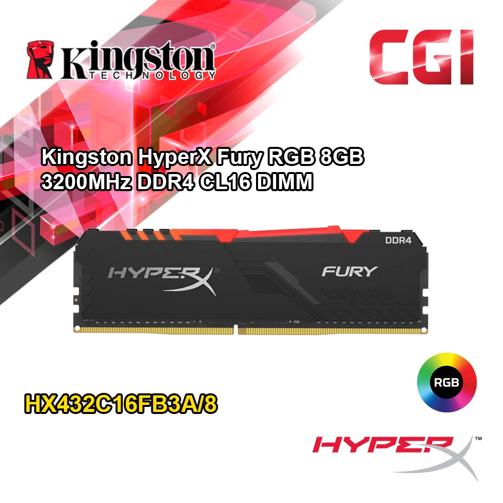 Hyperx fury 8gb online 3200mhz