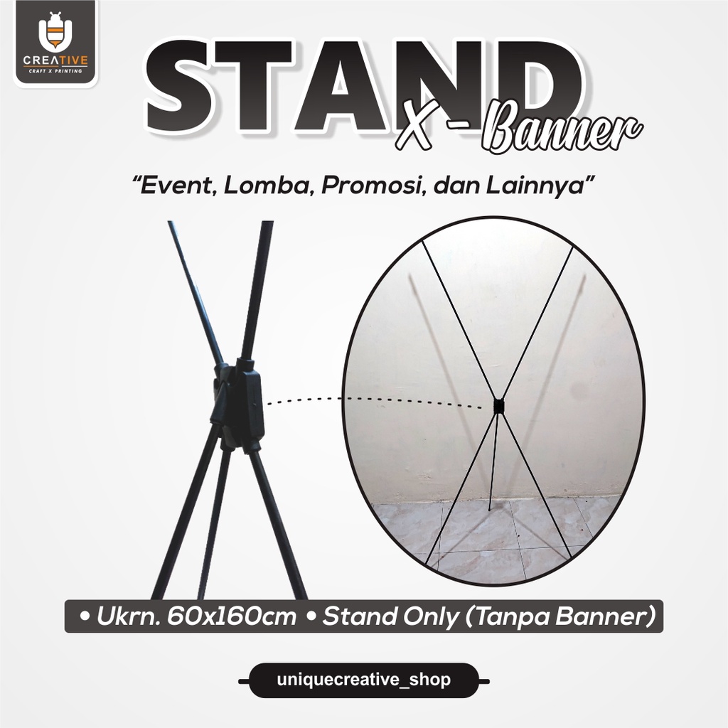 Stand / Standing / X Banner / Banner Support (Not Included Banner ...