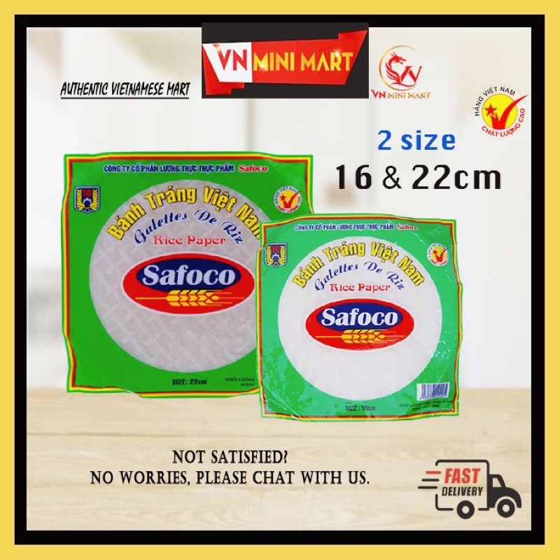 [TOP 1 SHOPEE] Safoco Vietnam Rice Paper - Bánh Tráng Safoco (Banh ...