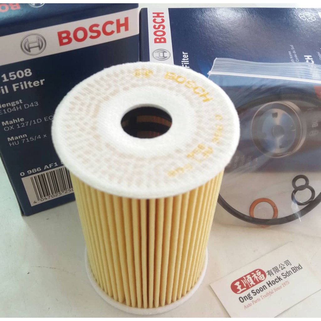 BMW M43 M44 E46 E36 316i 318i Oil Filter Bosch 0986 AF1 508 Hengst