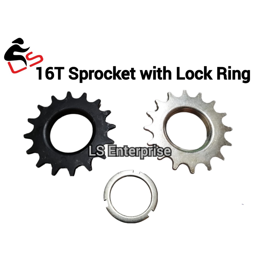 Bicycle Cog Sprocket Mati Hardened Steel Fixed Gear Basikal Fixie Gigi