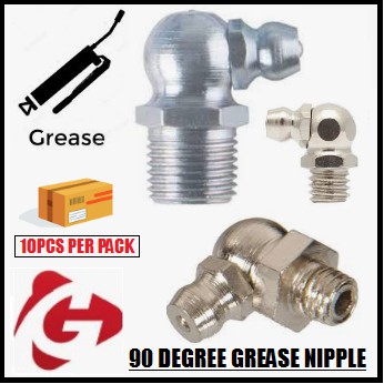 [Grease Fitting] Elbow 90 Degree Angle Grease Nipple Size 1/8