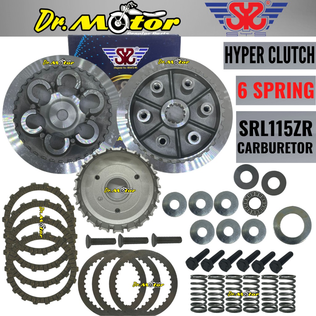 LAGENDA 115 Z/ZR(Carburator) HyperClutch 6 Spring Hyper Clutch SYS