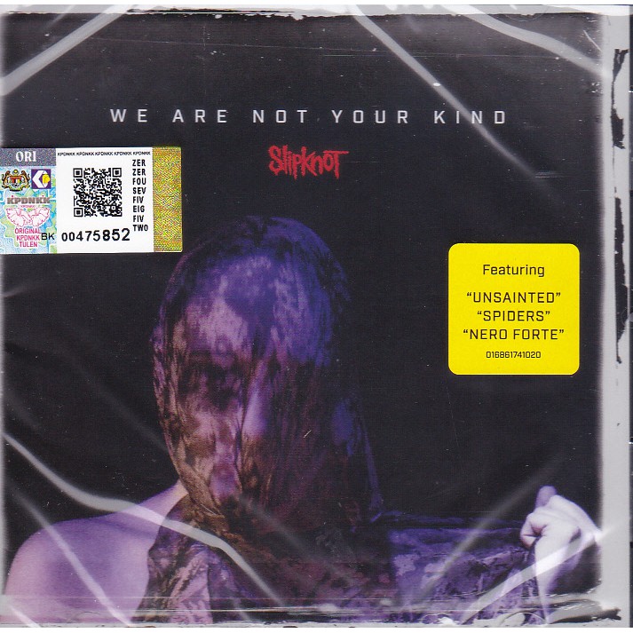 CD - SLIPKNOT - ( WE ARE NOT YOUR KIND )