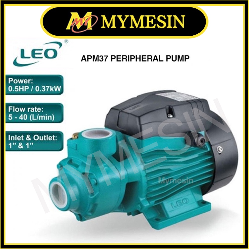 My Leo Apm37 Self Priming Peripheral Water Pump Pam Air Baja Fertigasi 037kw 05hp 220v 1663