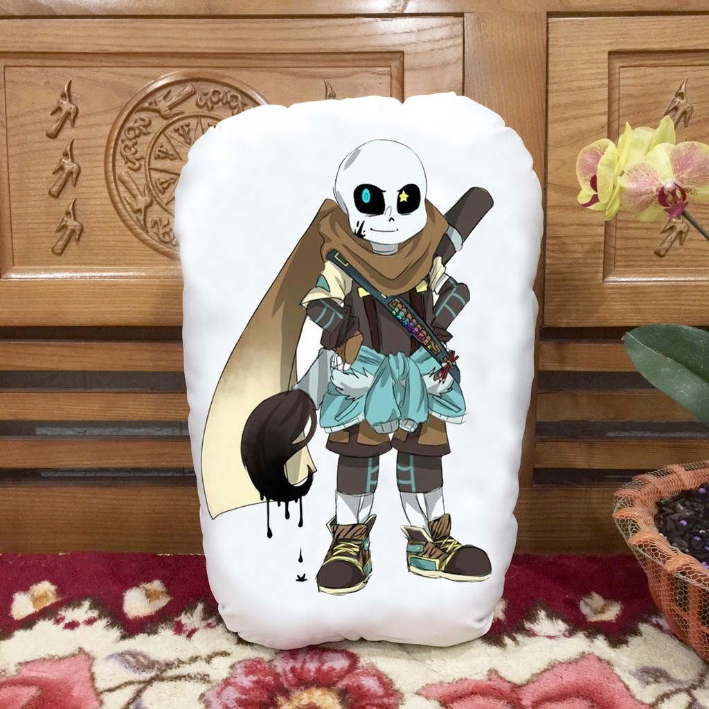 Chibi sans ink undertale sleeping pillow Shopee Malaysia