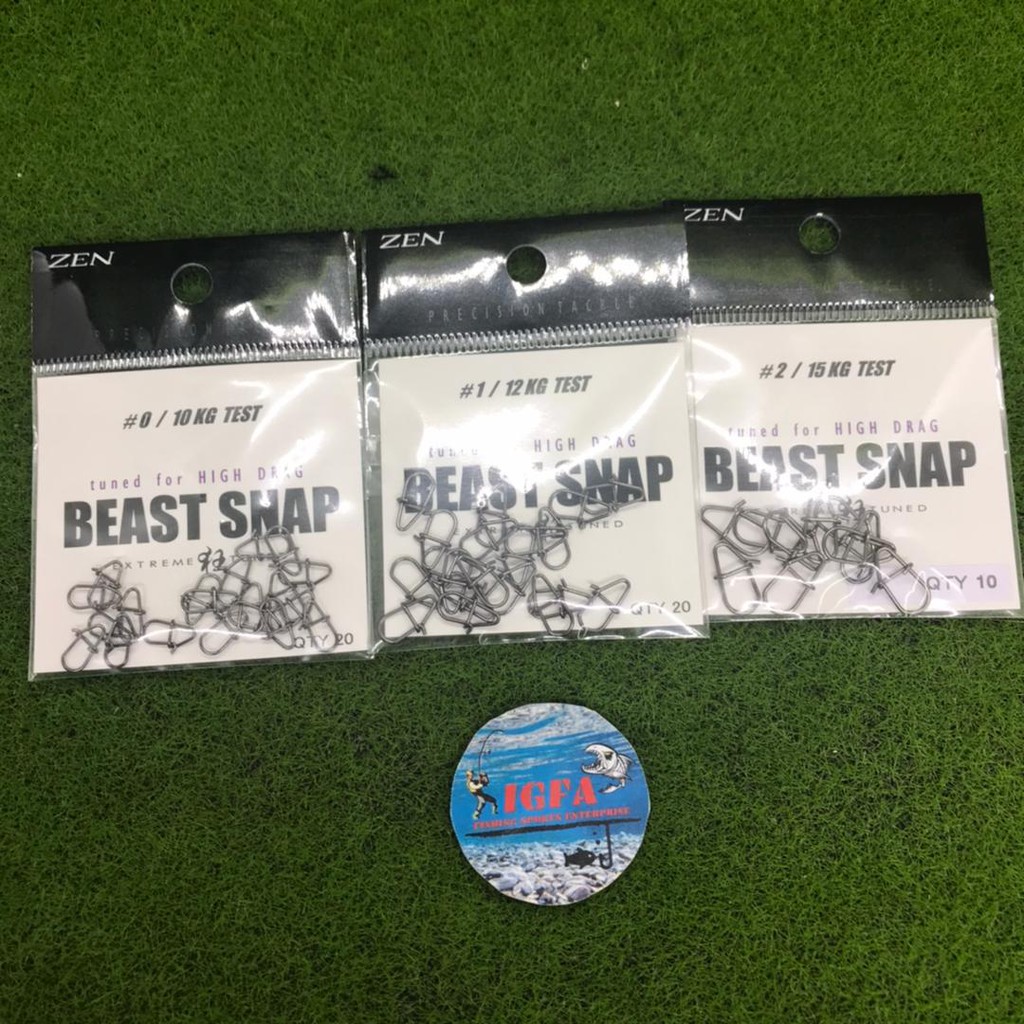 ZEN BEAST SNAP EXTREME TUNED ZTBS#IGFAFISHINGSPORTS | Shopee Malaysia