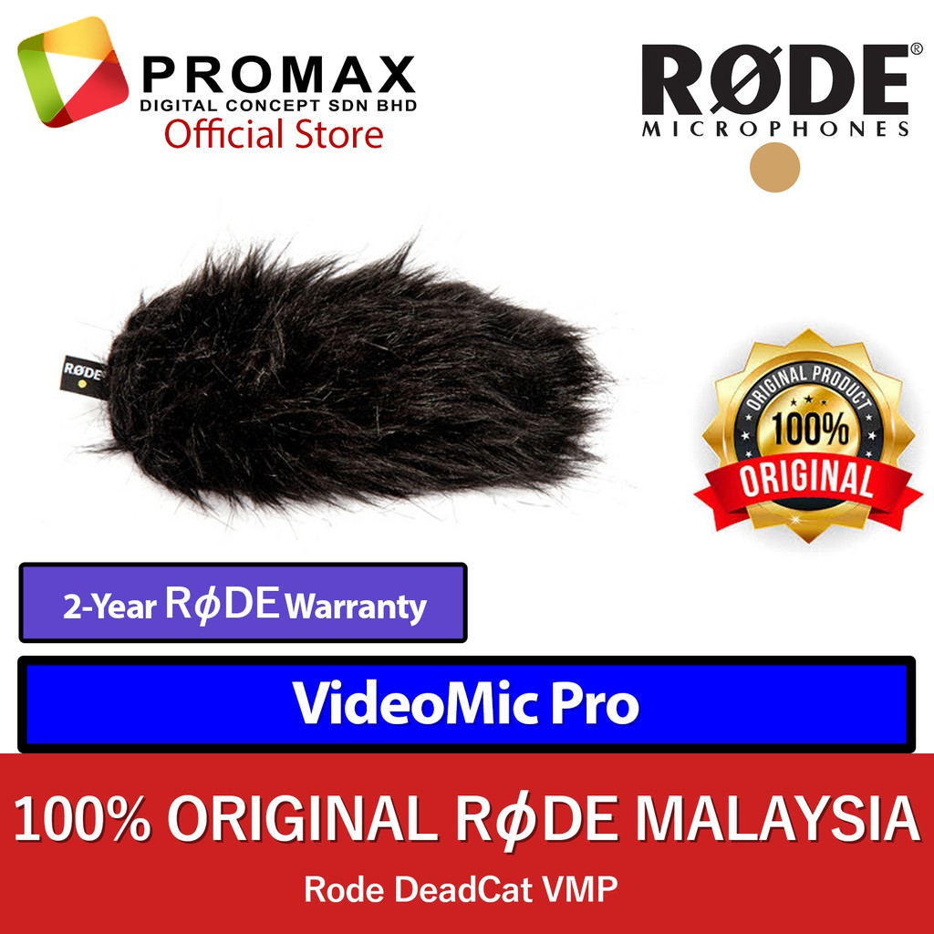 Rode DEADCAT VMP for Microphone (100% original Rode Malaysia) | Shopee ...